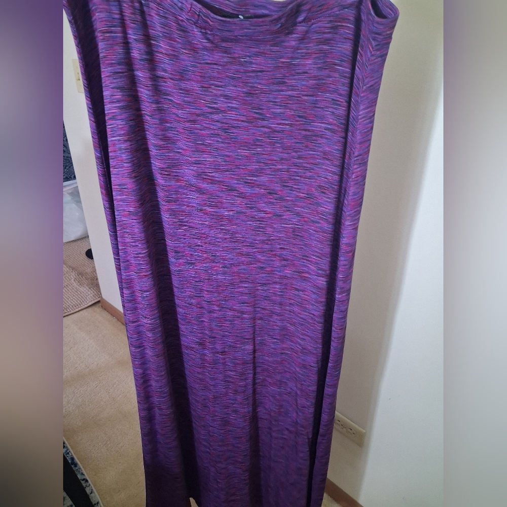 Purple Maxi Skirt